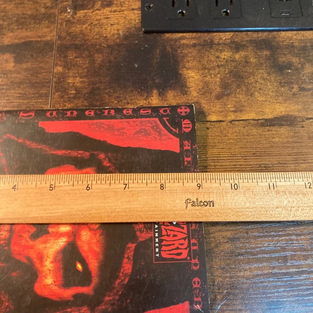 Diablo 2 Original Manual for PC Big Box Edition Vtg Y2K Blizzard Entertainment